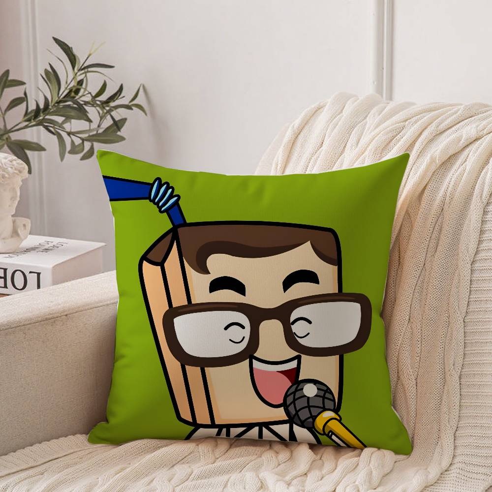 Cartoon HAPPY FATHER HAPPY SONs Pillow Case Home Decor Throw For Sofa Bed Car Room Decor Gift Idea