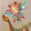 Cartoon Children's Handheld Lantern DIY Material Bag Dragonfly Butterfly Lantern  Party Decoration