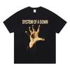 System of A Down Band Short Sleeve T-Shirt, European and American World Metal SOAD Fashion Casual Unisex Women And Men T-Shirt