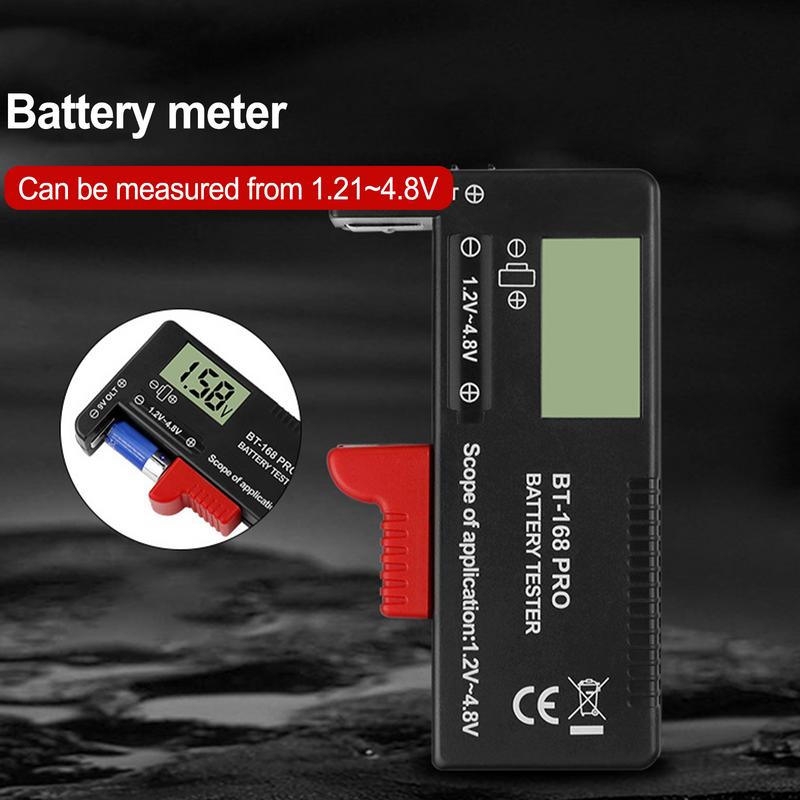 BT-168 PRO Battery Tester Checker 1.2V Auto Load Tester Digital Battery Checker Voltage Alternator Battery Analyzer