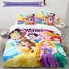 3pcs Princess1 Cover Set - Personalized Name, HD Printed Bedding with 1 Cover and 2 Pillowcases - Perfect for Home Decor, Easy Care