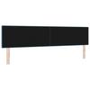 Headboard Dark Blue 200 cm Velvet