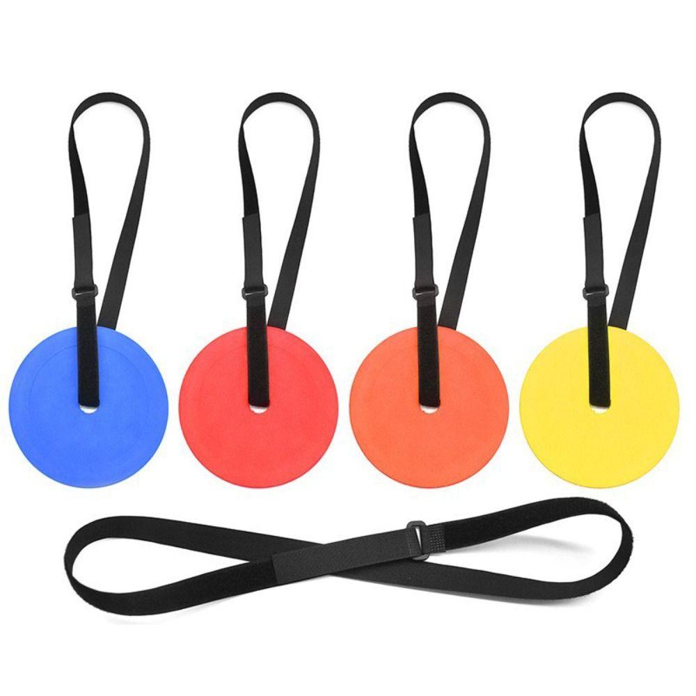 Round Football Target Adjustable Football Shooting Target Soccer Training