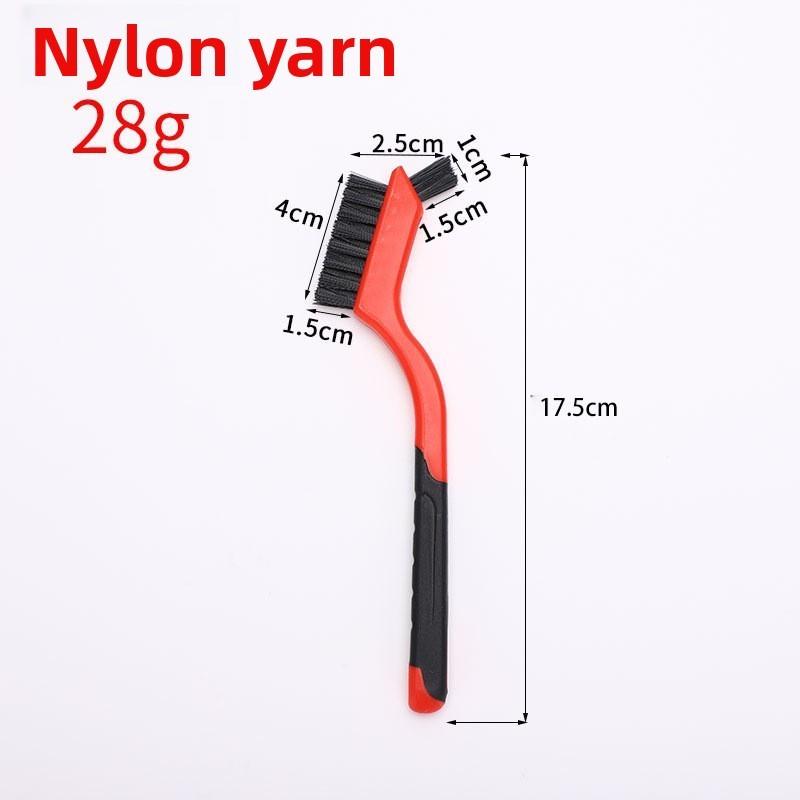 Copper Wire Brush Kitchen Gas Stove Cleaner With Long Handle For Grime Removal