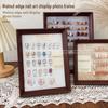 High-End Duplex Wood Grain Nail Art Display Board