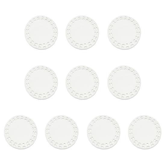 Сублимационное керамическое украшение Белое сублимационное заготовка-украшение Незаконченное рождественское подвесное