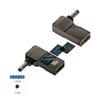 USB C к постоянному току 100 Вт PD Разъем Type C «мама» к «папа» с цифровым дисплеем для мониторов Напряжения Ток Мощность