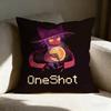 Oone Shot Game Pillow Case Pillowcase Doublesided Printed Sofa Cushion Bedroom Headboard Pillow