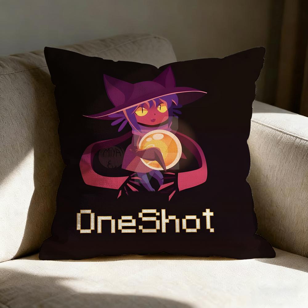 Oone Shot Game Pillow Case Pillowcase Doublesided Printed Sofa Cushion Bedroom Headboard Pillow