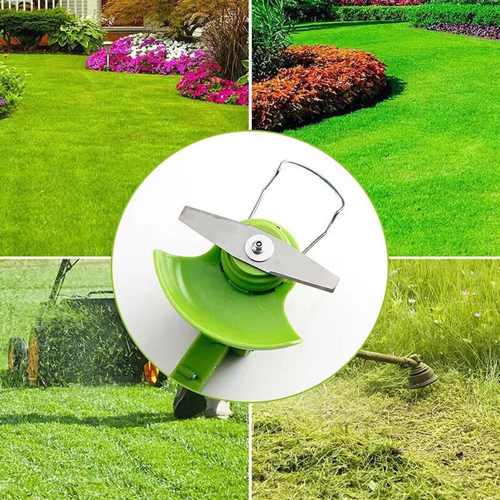 Metal Grass Trimmer Brush Cutter Head Metal Blade Garden For Lawn Mower Strimmer Home Garden Power Tool Parts