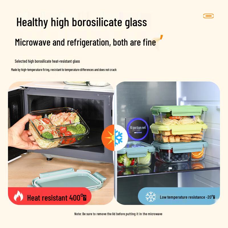 Контейнер для приготовления еды в микроволновой печи FGA Fuguang Glass