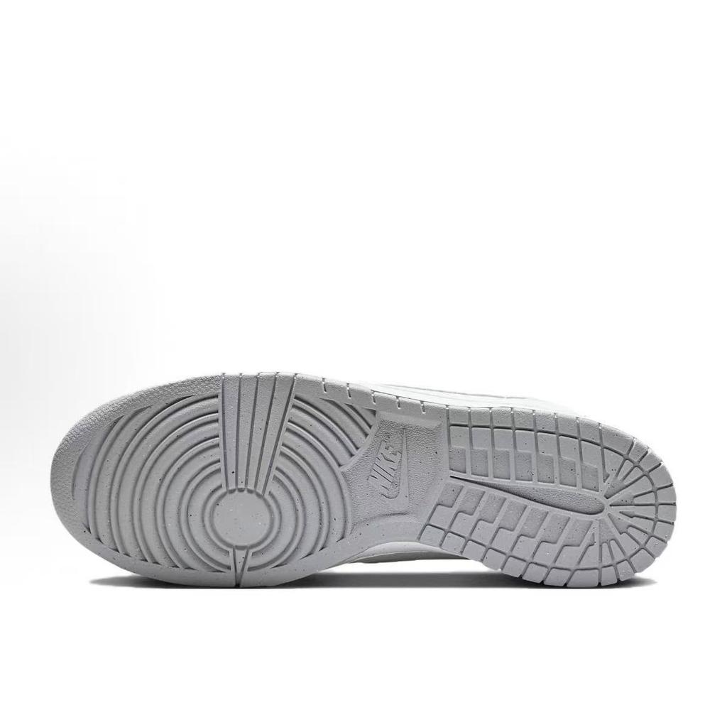 Nike Big Black White Meander Abrasion Resistant Breathable Abrasion Resistant Breathable Low top Skateboard Shoes Men's 355152-106(Team392-)