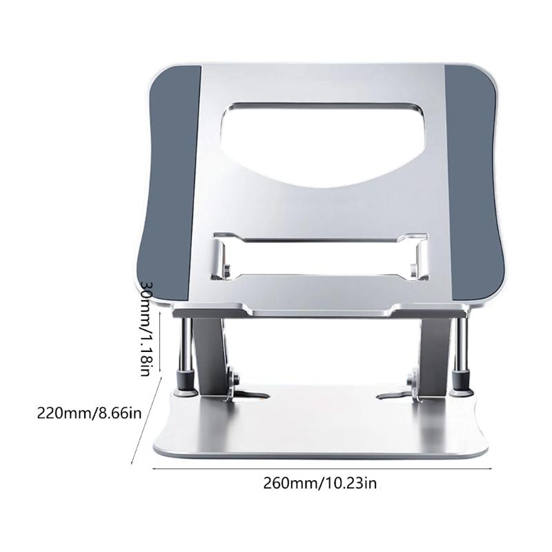 Aluminium Tablet Holder Stand Portable Foldable Desktop Bracket Support Stand For Tablet Laptop Desktop Holder