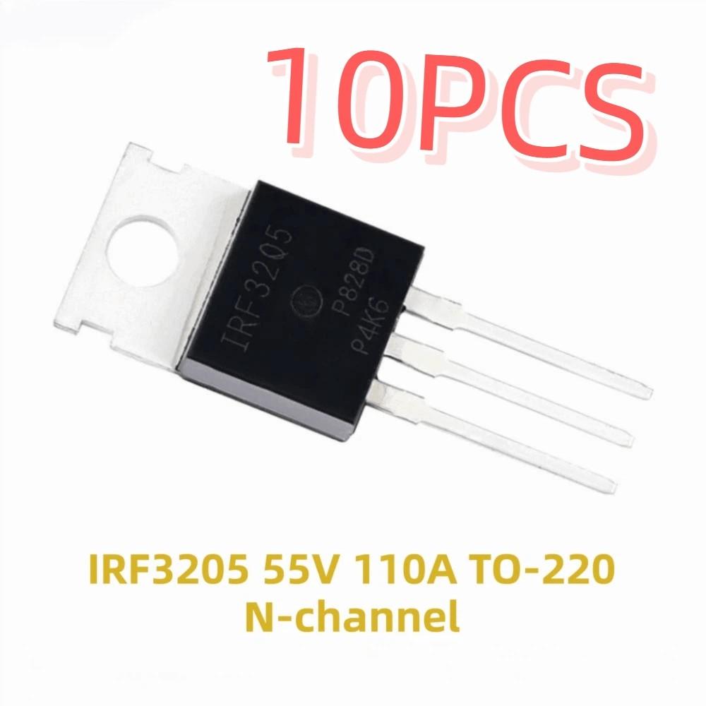 10 шт. IRFZ44N IRF3205 Модуль регулирования напряжения IRF1404 Силовой MOSFET-транзистор Силовой модуль Модуль