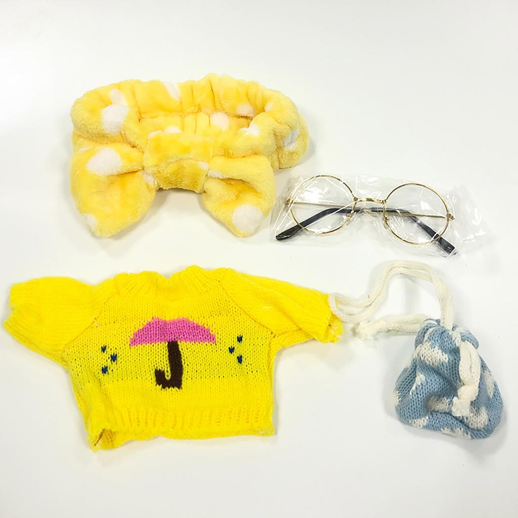 Аксессуары для кукол 30 см, плюшевая кукольная одежда, кукольная одежда, съемная одежда для плюшевых игрушек