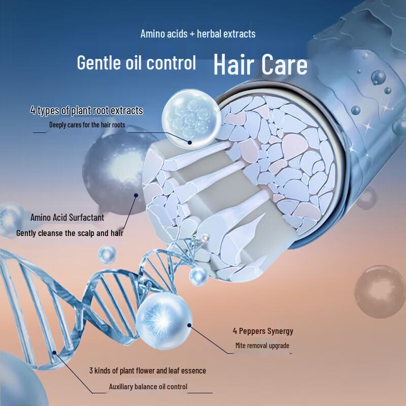 Hefengyu Men's Oil Control Anti-Dandruff Shampoo