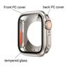 Чехол+Ремешок Для Apple Watch Ремешок 45мм 44мм 41 42 46мм Умный Силиконовый Браслет Iwatch Серия 5 6 Se 7 8 9 10 Заменить на Ультра Чехол