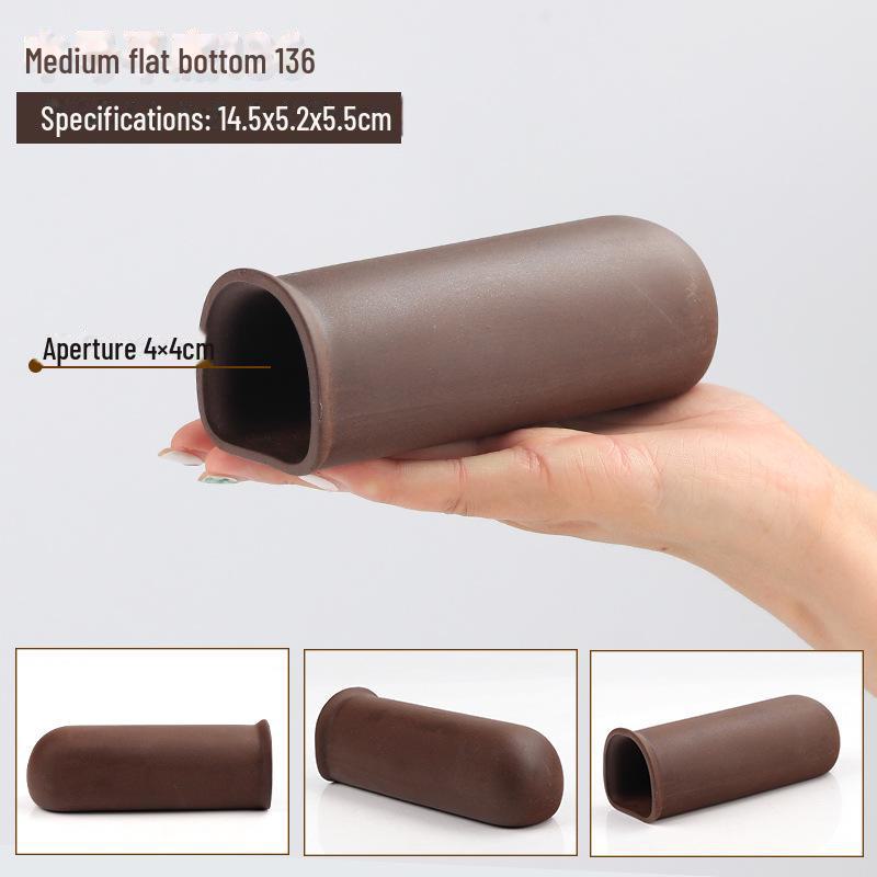 Purple Sand Ceramic Fish Tank Decor - Large, Medium & Small Rock Tiles