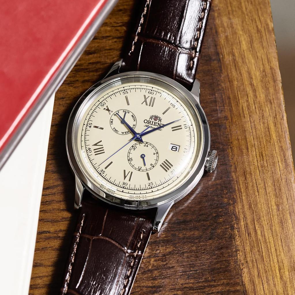 Orient Bambino Automatic Watch Mechanical Automatic Domestic Manufacturer Warranty Ivory [Orient] RN-AK0702Y Men's