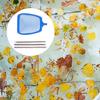 Multipurpose Pool Skimmer Net With Adjustable Stainless Steel Rod Swimming Pool Leaf Rake For Leaves Small Debris