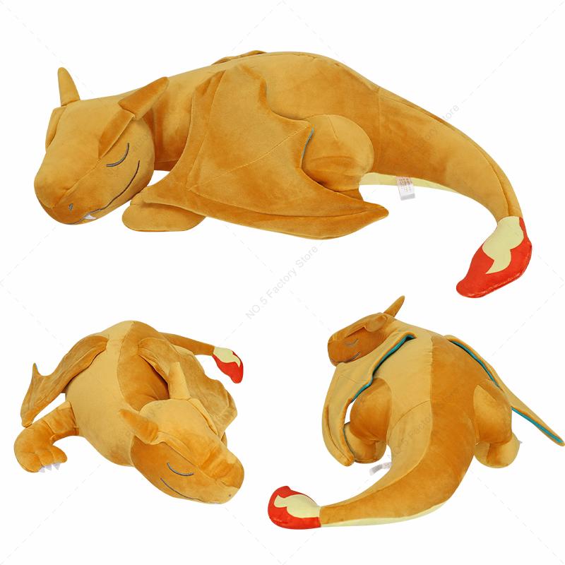 50cm New Sleep Charizard Plush Toy Anime Pokemon Charizard Y Stuffed Animal Doll Soft Sofa Bed Pillow for Kids Boys Girls Gifts