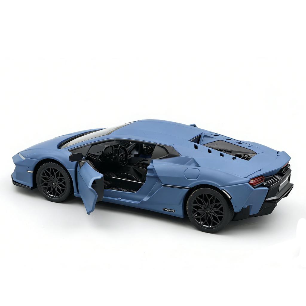 1/32 Lamborghini Temerario Суперкар Сплав Металл Литье под Давлением Модель Автомобиля Домашний Модный и Настольный Дисплей Украшение Подарки на День Рождения для Мальчиков