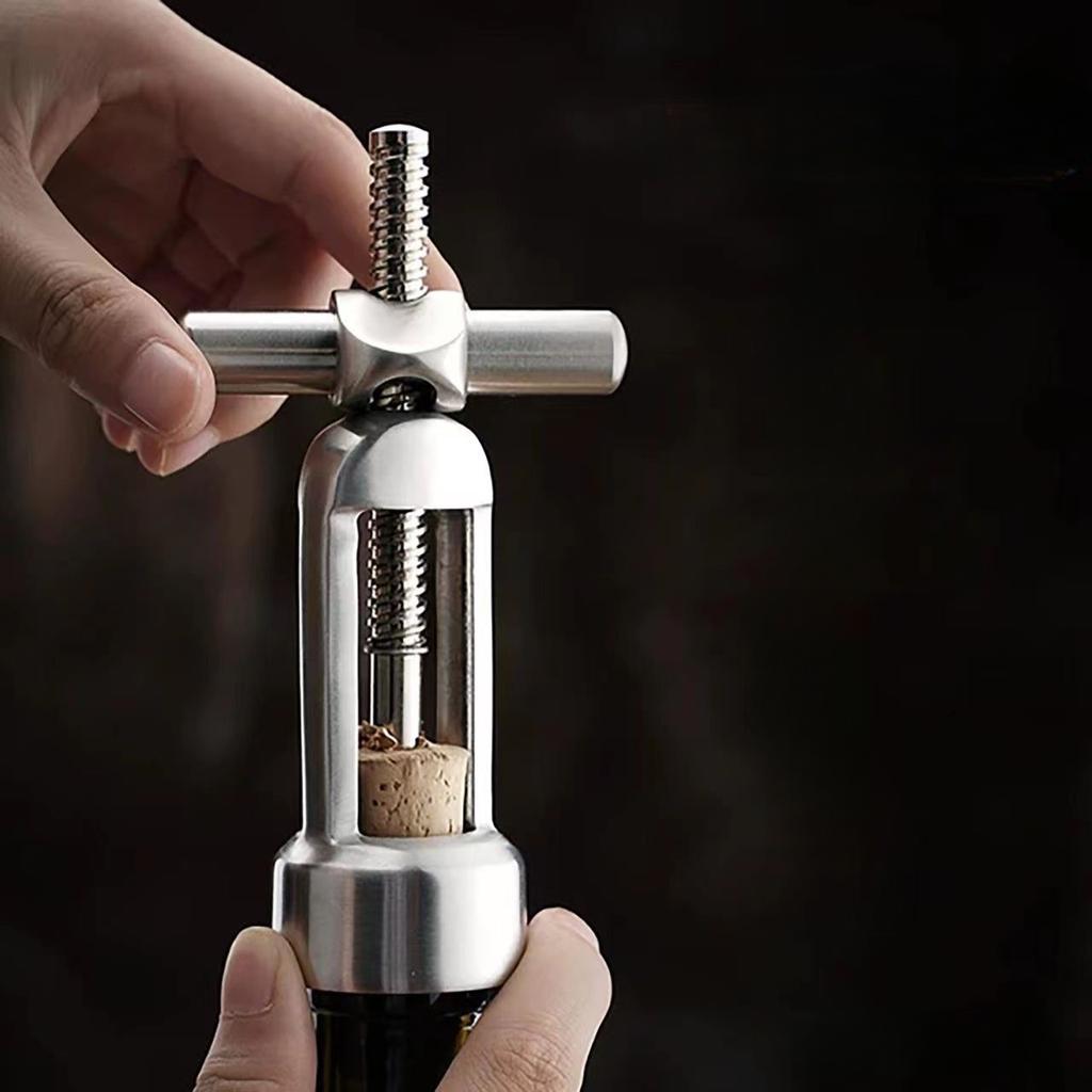 High-grade Wine Corkscrew Champagne Bottle Opener Wine Screwdriver Multifunctional Wine Opener Household Manual Wine Tools