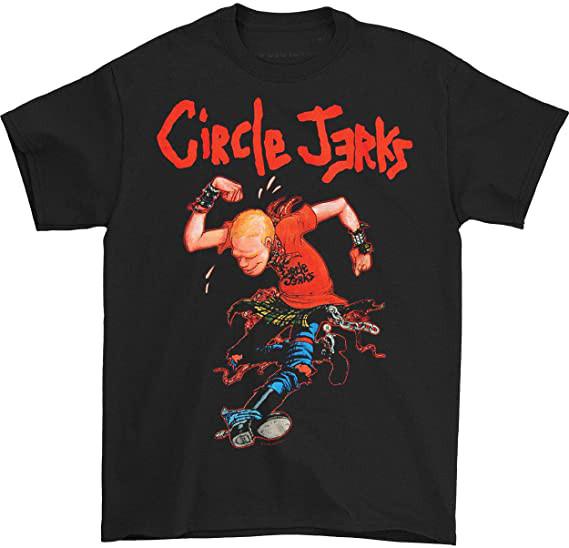 Circle Jerks Band Tee Men T shirt Short Sleeve Cotton Size S - 4XL Unisex T-Shirt