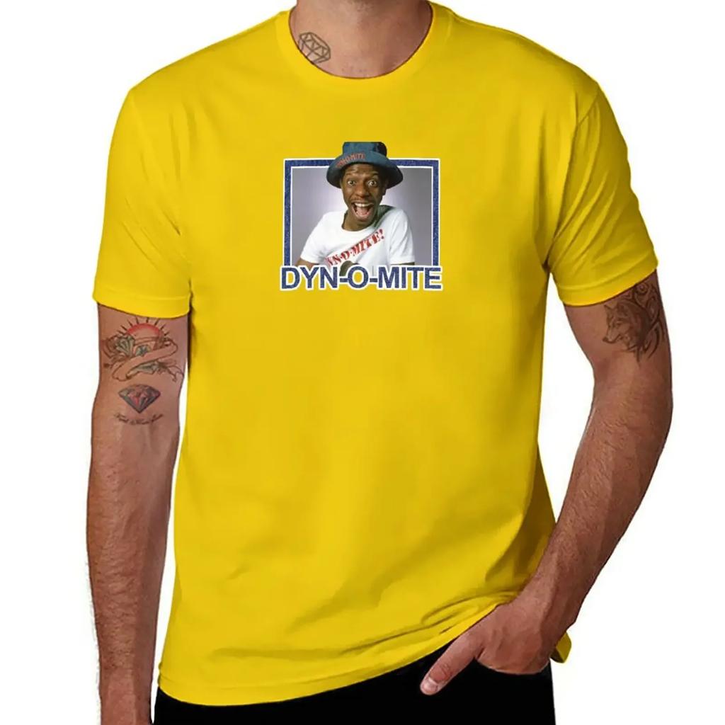 JJ Walker Dynomite T-Shirt summer top plain Men's clothing