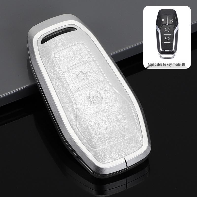 Metal Protective Key Shell for 2015-2017 Ford Mustang - Unisex Design