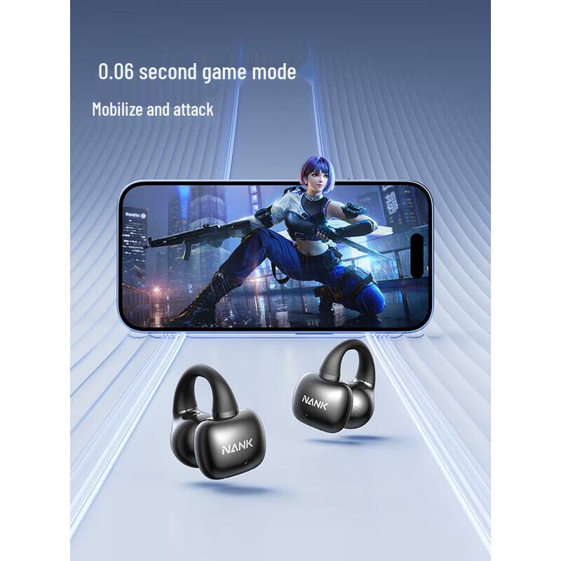 NANK Clip Super Open-Ear Bluetooth Sport Earphones