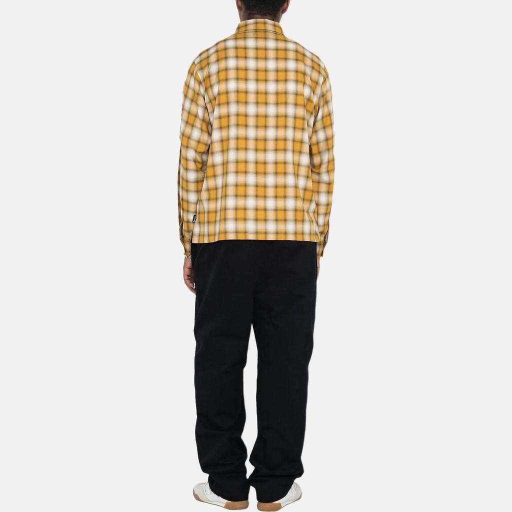Stussy SS23 EDDIE PLAID ZIP SHIRT Unisex 1110286