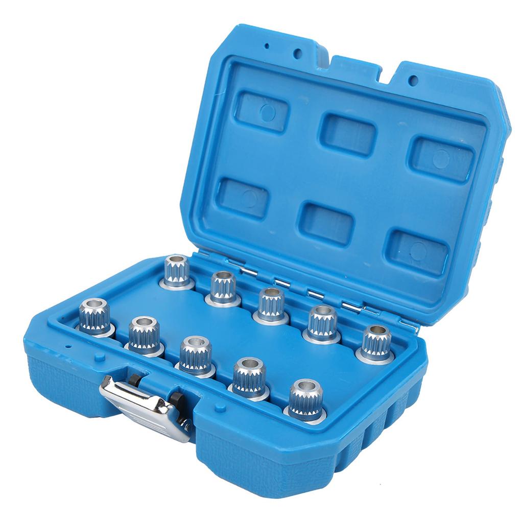 Набор из 10 ключей для снятия гаек блокировки колес, установка анти?Комплект для защиты от кражи