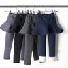Yangi qishki qizlar uchun yubka shimlari Qizlar uchun plyus baxmal qalinroq shimlar Ikkita soxta yubka-shimlar bolalar baxmal leggings qizlar uchun bootcut