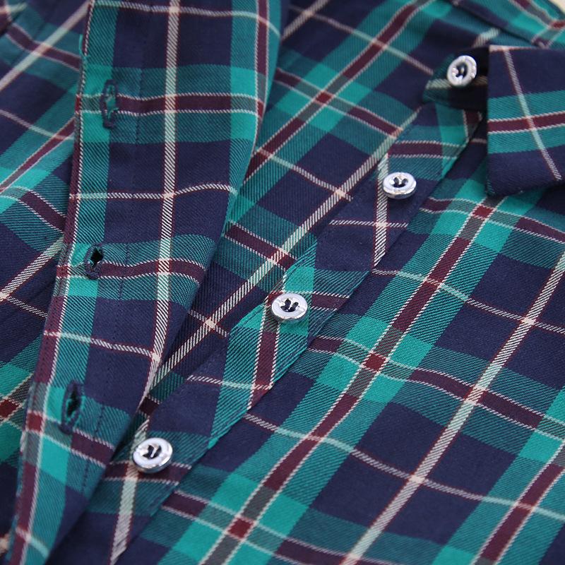 Универсальный детский фальшивый воротник, хлопковый фальшивый воротник рубашки, декоративный воротник для мальчиков и девочек, клетчатый фальшивый воротник рубашки B190