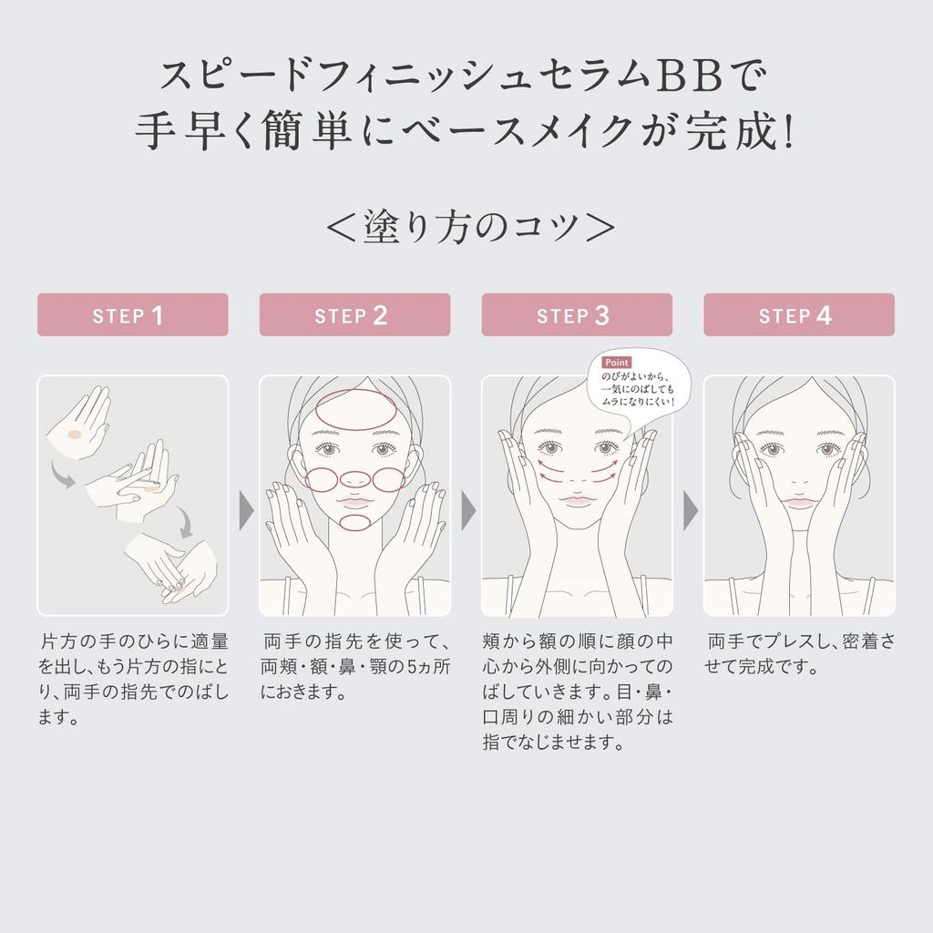 ESPRIQUE Speed Finish Serum BB Cover 01 Light Beige 30 г Сыворотка с твердым покрытием Эмульсия Крем Солнцезащитный крем Основа под макияж Тональная основа SPF50+/PA++++