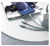 Кабель для быстрой зарядки 3-в-1 Romoss 3.5A - Совместим с устройствами Apple, Type-C, Android