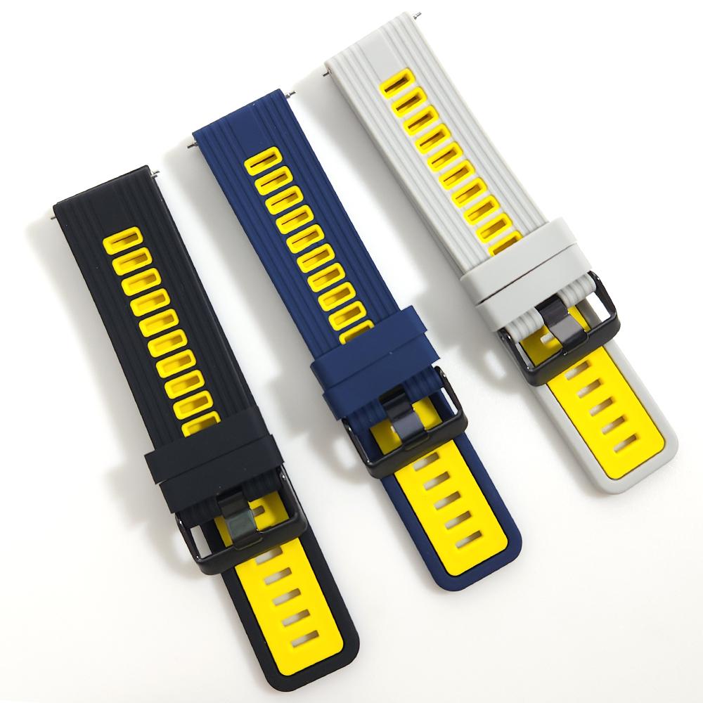 22 мм ремешок для Huami Amazfit GTR 3 Pro GTR3/GTR 2 GTR 2e GTR 47 мм/Amazfit Stratos 3, ремешок для умных часов, силиконовый ремешок, браслет