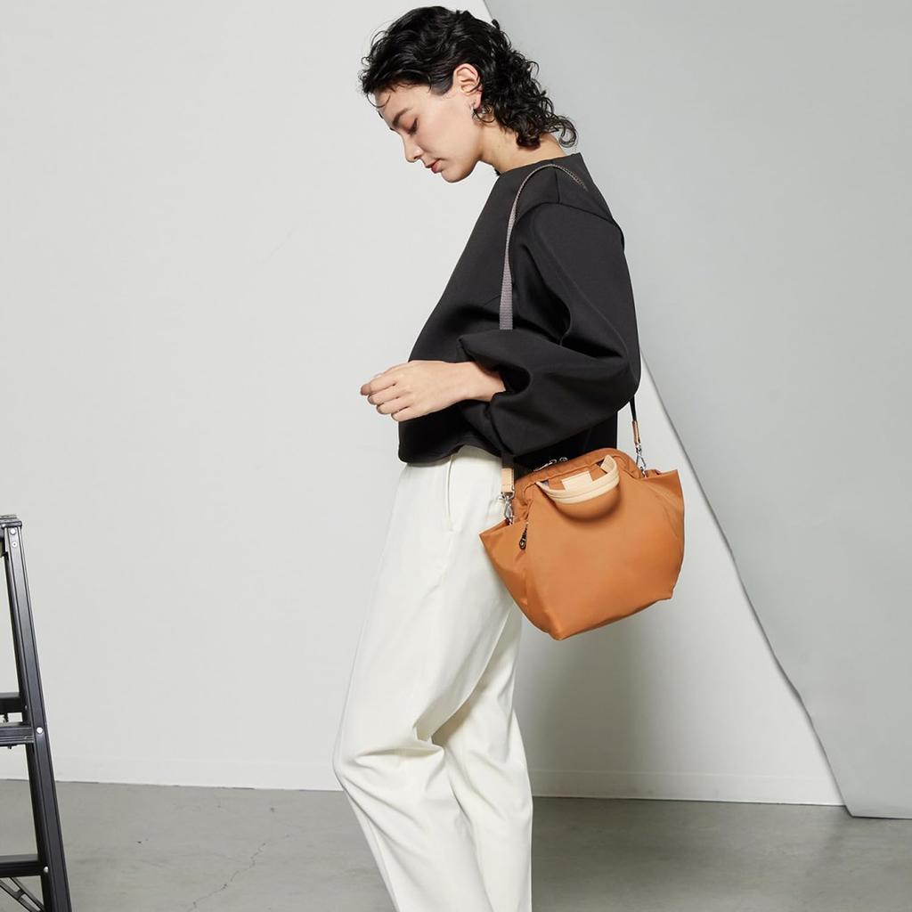 Boston Bag Travel 2WAY Mini Boston Black [Isaac] [Nylon Taffeta] Women's (10)