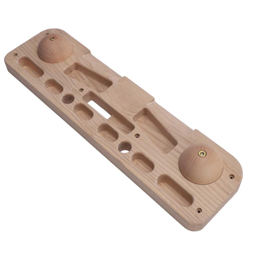 Деревянная доска для скалолазания Hangboard Fingerboard Тренировочная доска для скалолазания для развития силы корпуса и