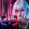 LED Glowing Glasses Bar Bundy Party Cyberpunk Tech Glasses Sci Fi Glasses Birthday Present