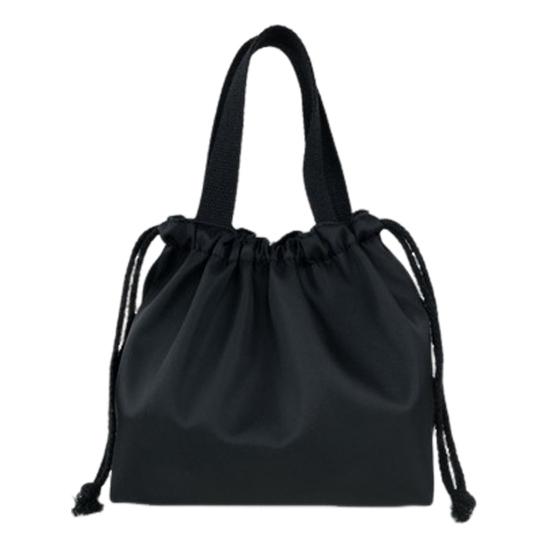 Портативная сумка для ланча на шнурке с ручкой, большой вместимости, многоцелевая, водонепроницаемая, сумка для хранения, переноска для бенто-бокса