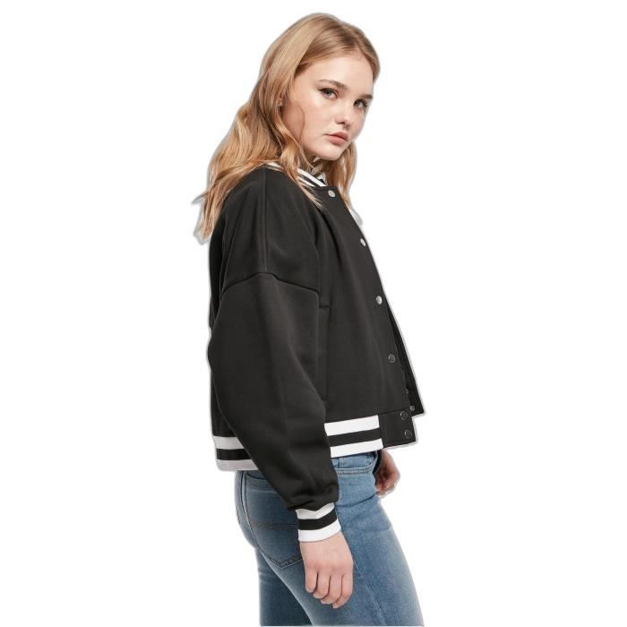 Blouson oversize femme Urban Classics College - noir - XS