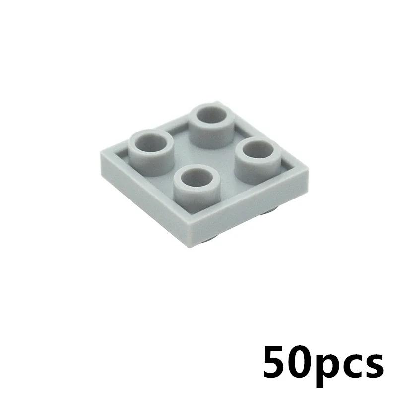 Конструктор DIY Кирпичики 1x1 1x2 2x2 1x4 С шипами с обеих сторон MOC Технические Строительные Блоки Собираемые Частицы Креативные Игрушки Разработанные Для