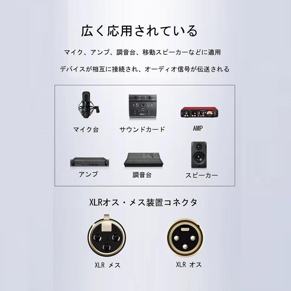 EIGHTNOO Кабель Canon XLR Разветвитель 30 см Микрофонный кабель XLR к XLR Балансное соединение для записи микрофона Профессиональная запись Конденсаторный