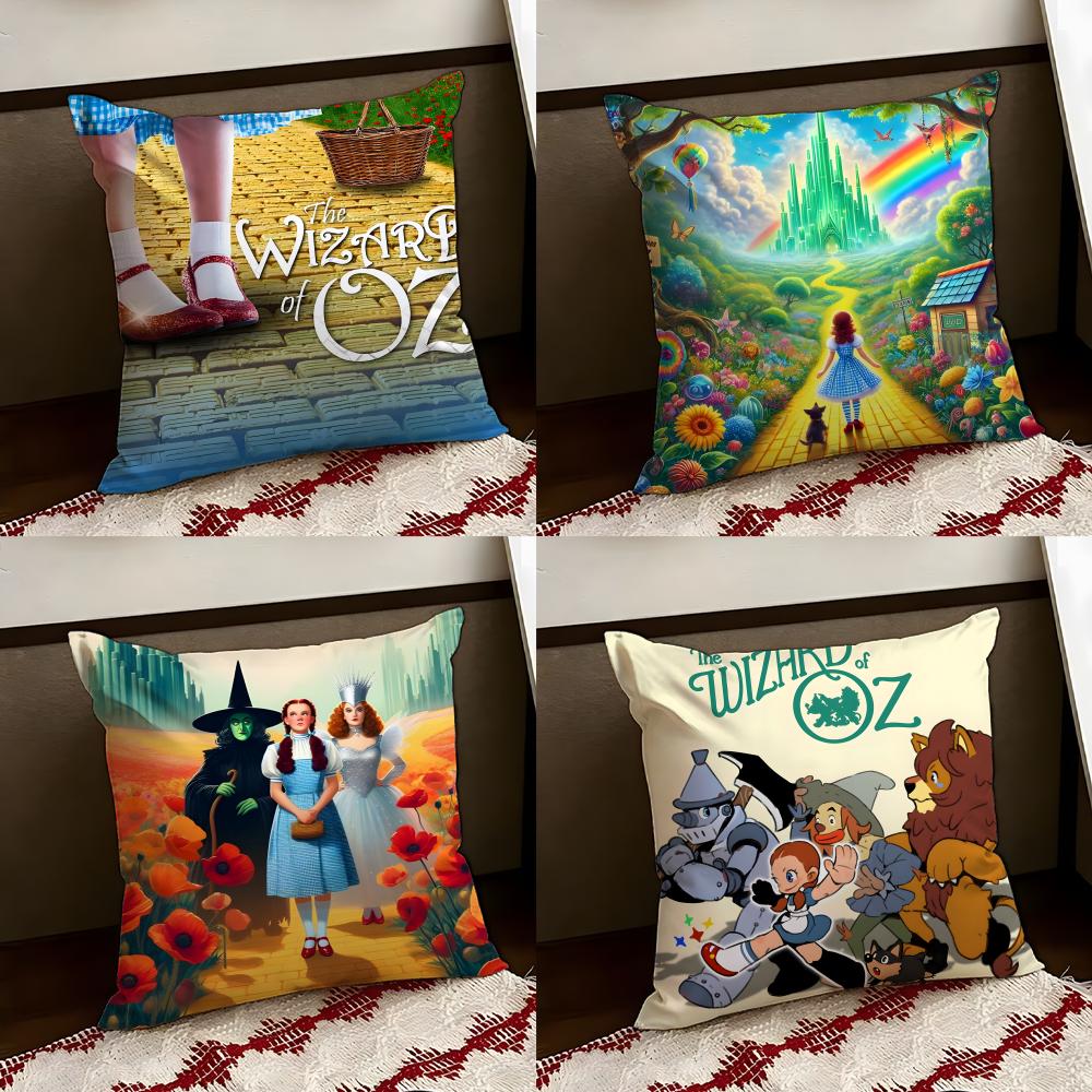 Film The WWizard of OOZ Cushion Cover Reversible Soft Durable Pillow Cover Home Car MultiScene Use for Daily Comfort