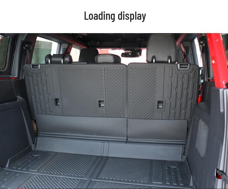 Подушка спинки сиденья Ford Bronco, перегородка багажника, модификация интерьера