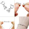 6Pcs Magnetic Necklace Clasp with Lobster Clasp Jewelry Connecting Buckle Necklaces Extender Bracelet Closure DIY Crafts