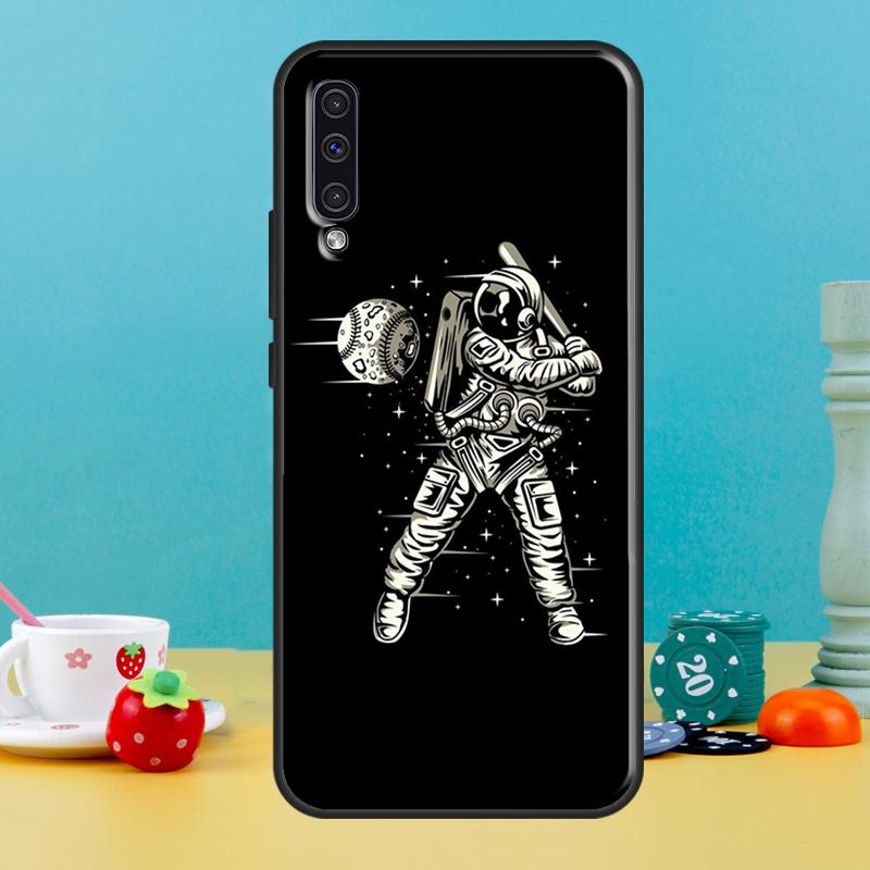 Cartoon Space Astronaut Case For Samsung Galaxy A16 A56 A15 A22 A52 A32 A54 A14 A26 A36 A55 A35 A05 A06 A53 A33 A13