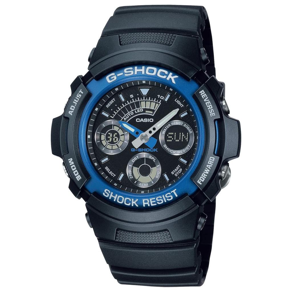Casio G-Shock Wristwatch AW-591-2AJF Mens Blue